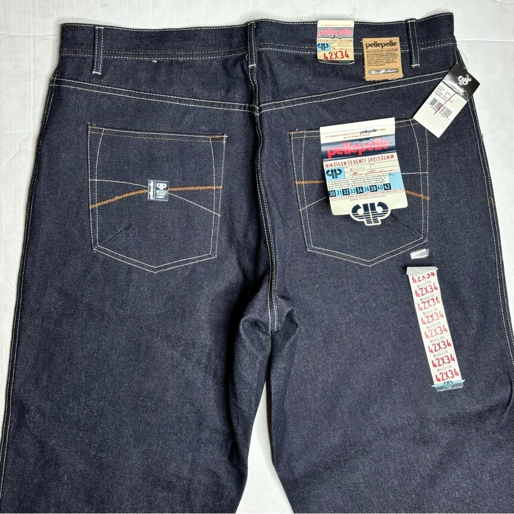 Vintage Y2K Pelle Pelle Nineteen Seventy Eight Denim Marc Buchanan Baggy Fit